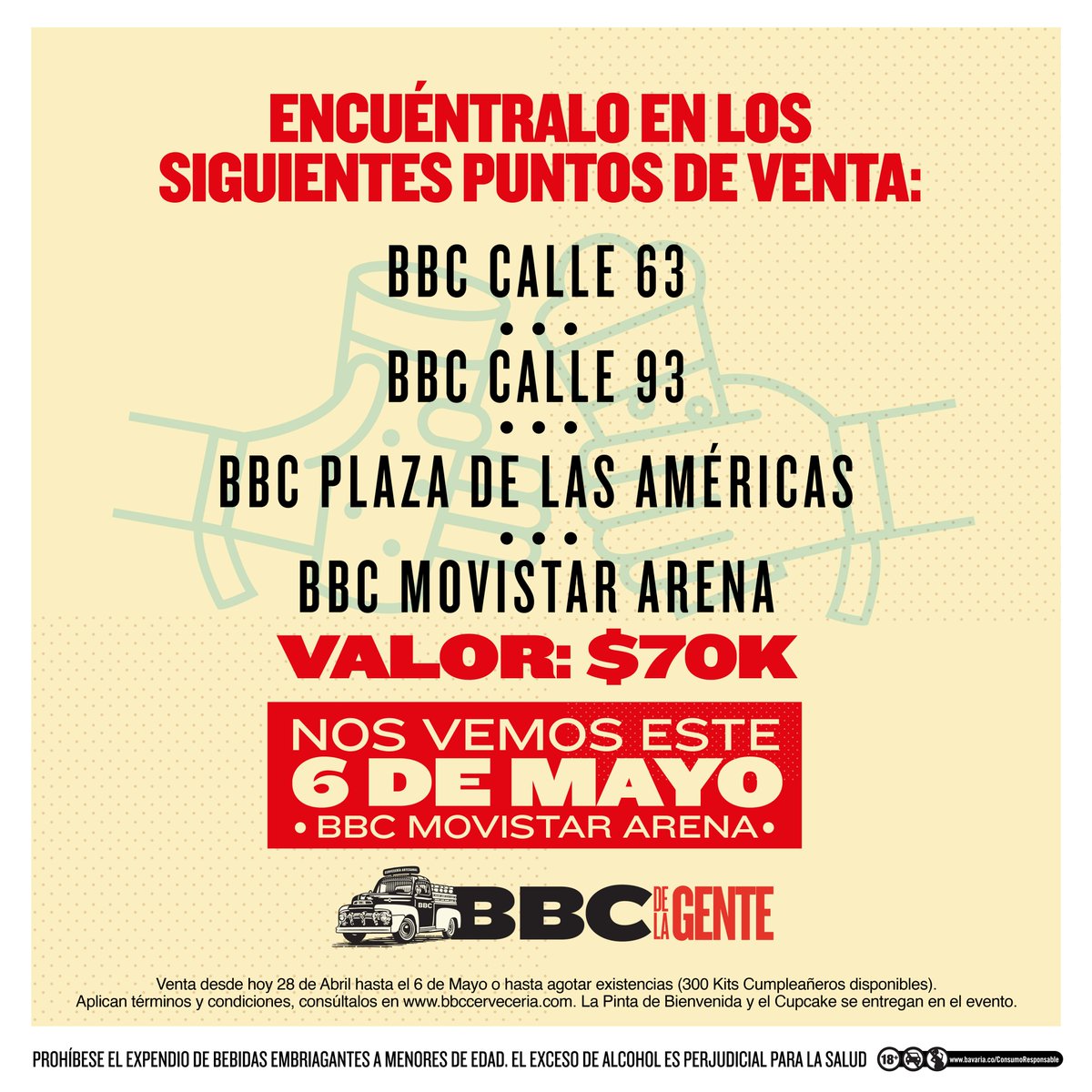 Ponte tu pinta del 2003 para que celebremos juntos nuestro cumple 🥳🎉Consigue tu kit en nuestros PDV.