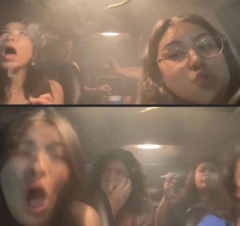 Him: she’s probably cheating

Us: