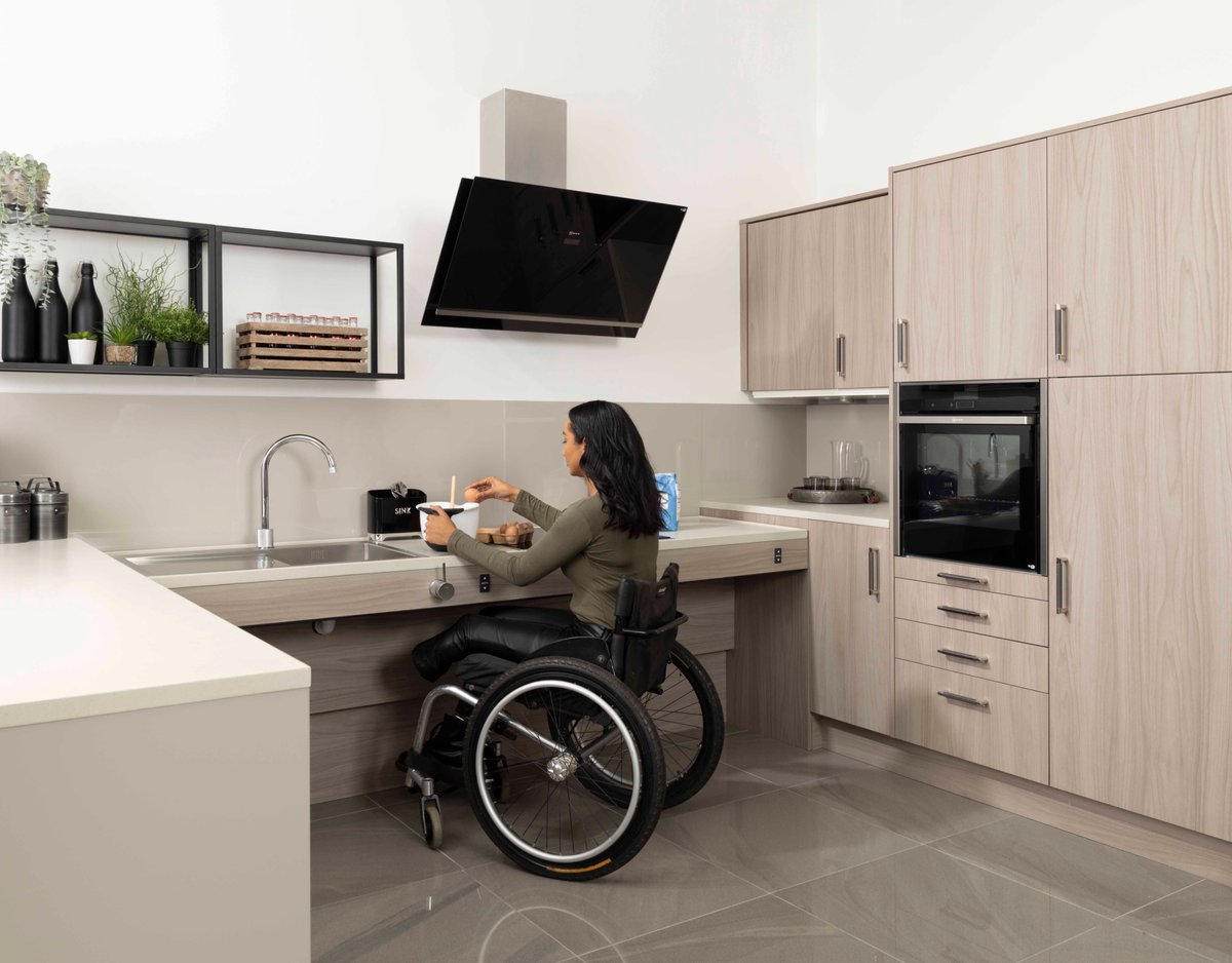 Limb Loss &amp; Limb Difference Awareness Month comes to an end, we want to share some of the incredible accessible design features that can be integrated into our Freedom by Symphony kitchens, to bring a new level of inclusivity and convenience to your home bit.ly/LimbLossAwaren…