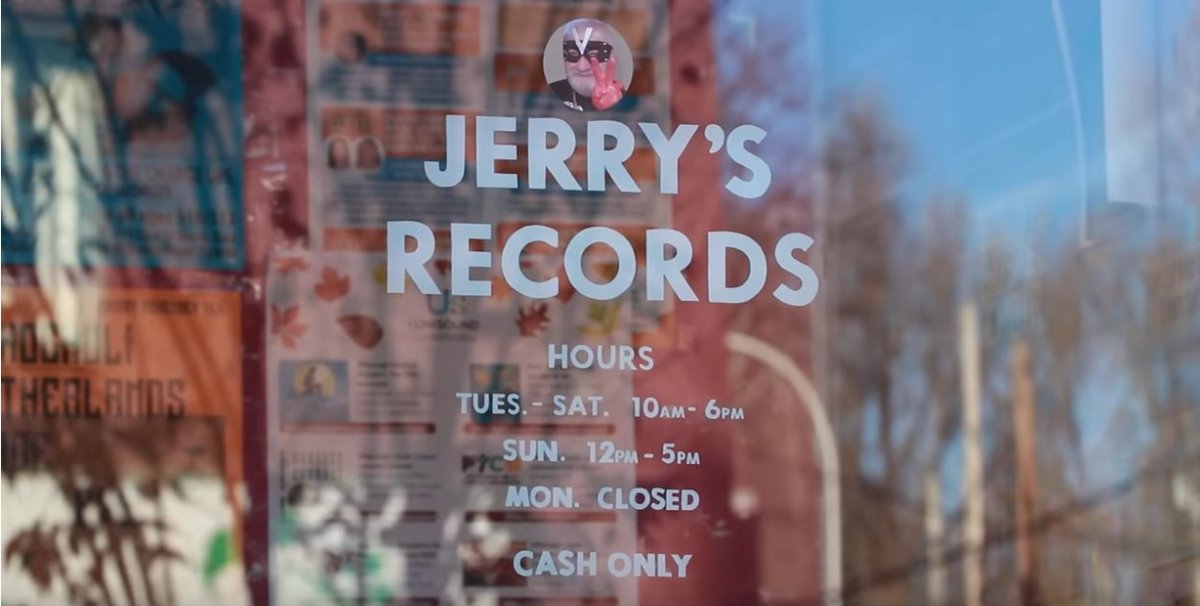 wqed's tweet photo. One of the gems on a NEW episode of FILMMAKERS CORNER features @rickaroundhere, @JerrysRecords &amp; @TheAtticRecords! Give it a SPIN - Saturday night at 10pm! https://t.co/3plc9aCegQ https://t.co/3pZQx6qLqO