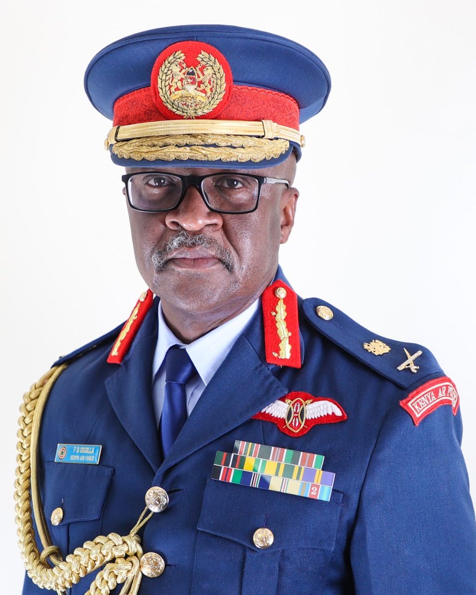 ray_omollo's tweet photo. Lieutenant General Francis Omondi Ogolla is an experienced serviceman with a wealth of experience in military operations spanning close to forty years.

His promotion to the rank of General and ensuing appointment by President @WilliamsRuto, as the Chief of Defence Forces (CDF), is well deserved.

Congratulations General!