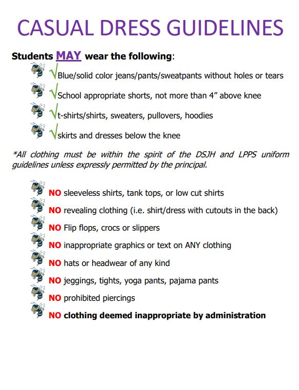 Stress Less Dress Wristbands $6
"Stress Less Dress" Wristbands are for sale for $6. With a one-time purchase wristband, students may wear casual dress on each MONDAY and FRIDAY (M&amp;F ONLY) for the rest of the year. Wristbands can be purchased at any... siap.ps/4df0d7