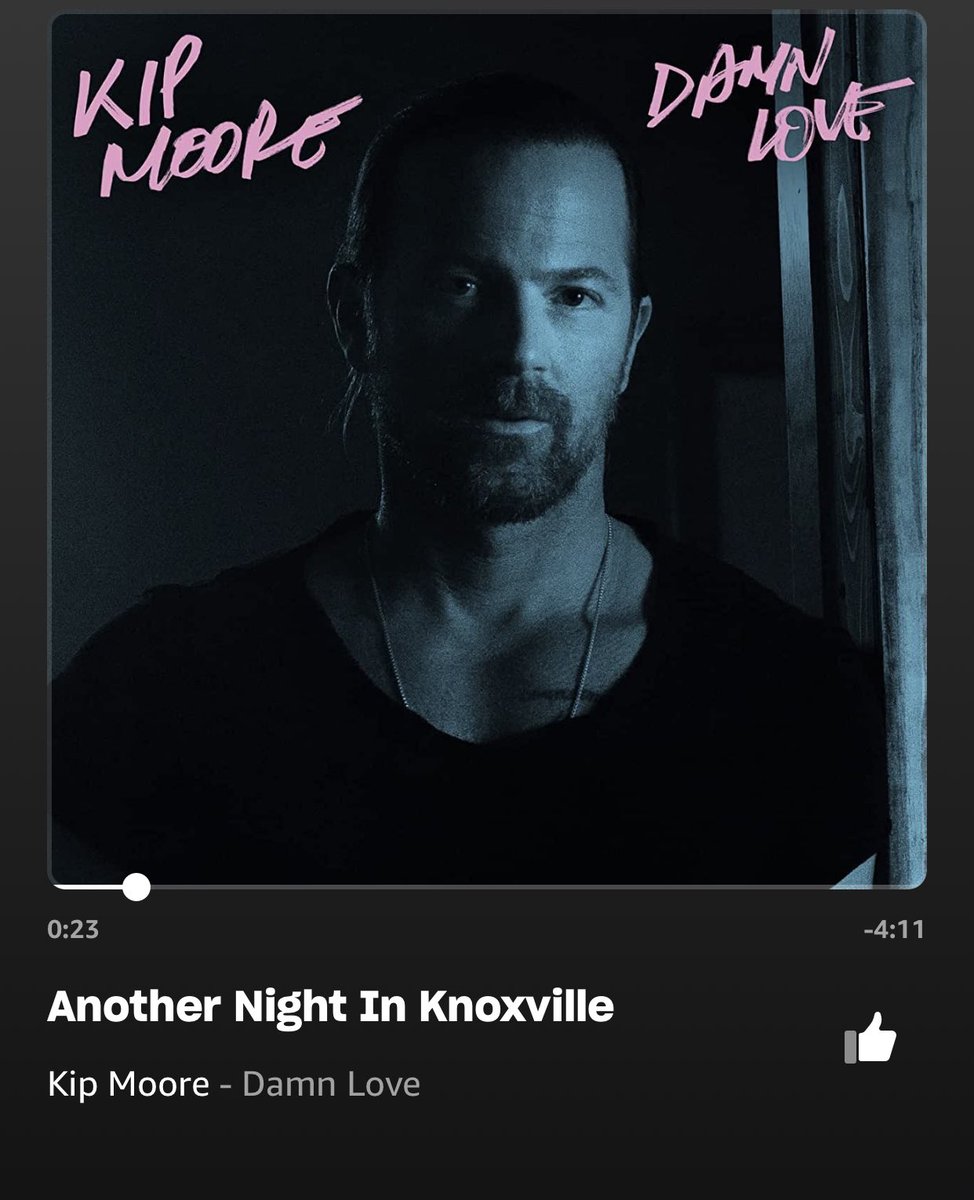 Yuli22's tweet photo. It’s not an acoustic album, but damn if it doesn’t hit close.  Loving the pureness and vulnerability vibe through the album. @KipMooreMusic 🍻#DamnLove https://t.co/olK38yAZHZ