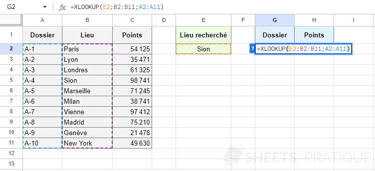SheetsPratique's tweet photo. Comment utiliser la fonction #XLOOKUP de #GoogleSheets 📝

👉 https://t.co/TE05cJVfml

Bien plus puissant que #RECHERCHEV et plus pratique que #INDEX_EQUIV😉 https://t.co/r7fRIlOdKb