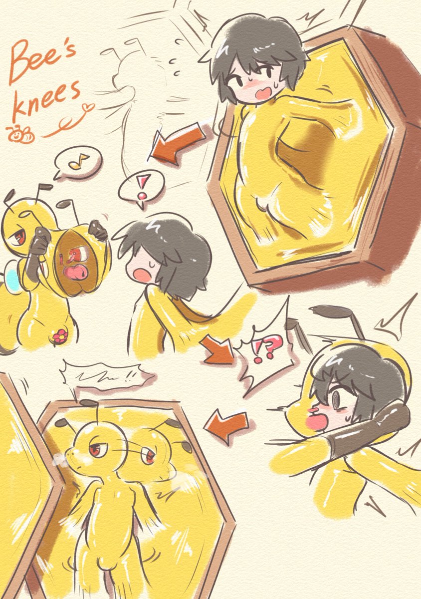 kogekogebird's tweet photo. はちさんのつくりかた https://t.co/WQdX64Ecst