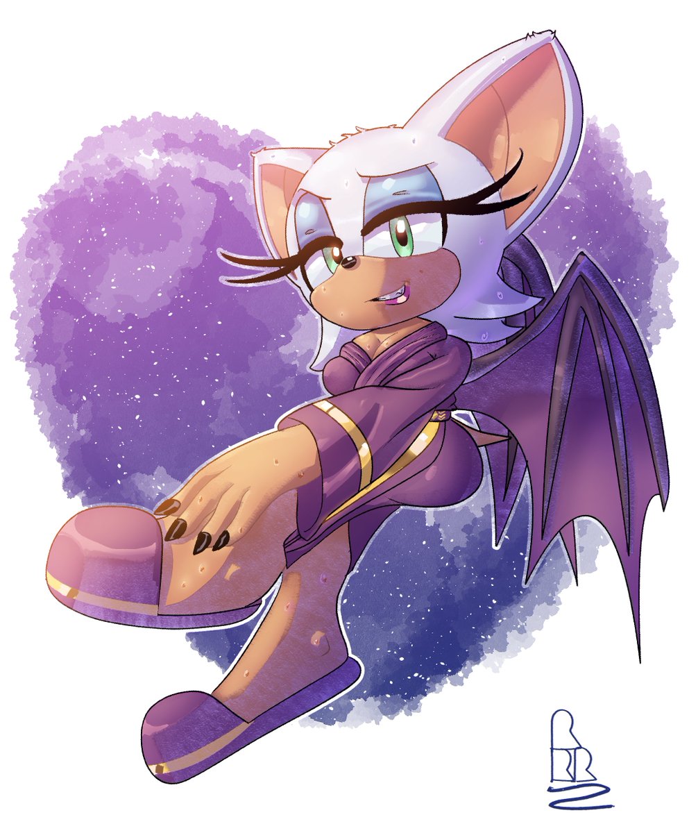 ~A Job Well Done~
#Rouge #RougeTheBat #Sonic #SonicTheHedgehog #SonicPict