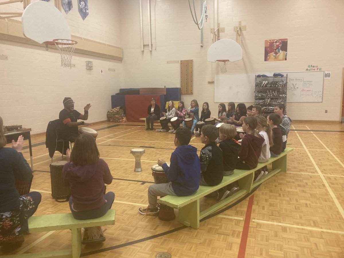 FDSPrincipal's tweet photo. Day 4 &amp; 5 of our STEAM week activities. Our day of art saw the Ss tale part in drumming and a trip to @MermaidTheatre. Math day was celebrated with 2 guests teaching is new fun ways to enjoy math. @AVRCE_NS @avrce_ps @AvrceT https://t.co/Hrd5yXufiR