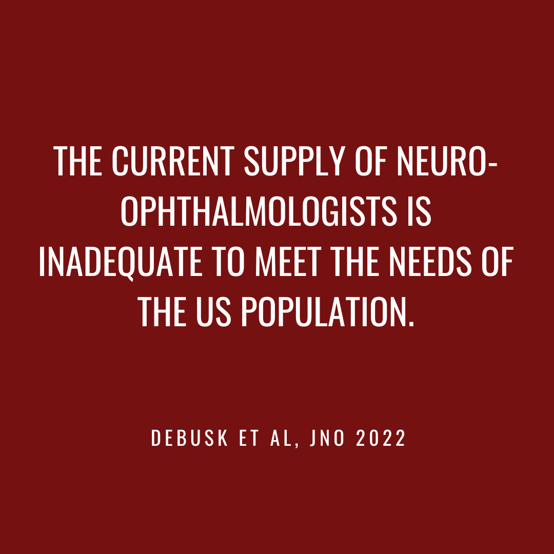 NANOSTweets's tweet photo. Find a Neuro-Ophthalmologist within the US or abroad on the NANOS website! https://t.co/bM39Hp07th
A thank you to Dr. Kevin Lai for creating this graphic!
#timeisvision #WeNeedMoreNeuroOphthalmologists #NeuroOphthShortage #NeuroOphthFellowship #JNO #FindaNeuroOphthalmologist https://t.co/SL4ZP6BJcZ
