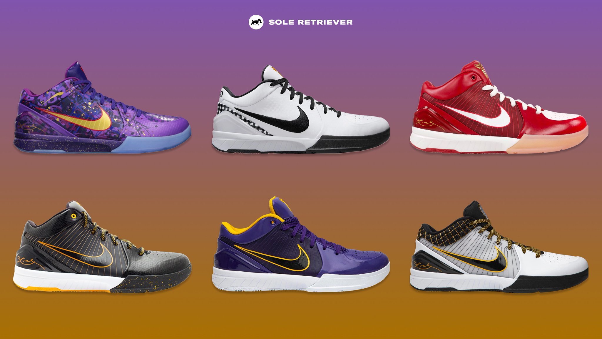 All kobe 4 colorways sale
