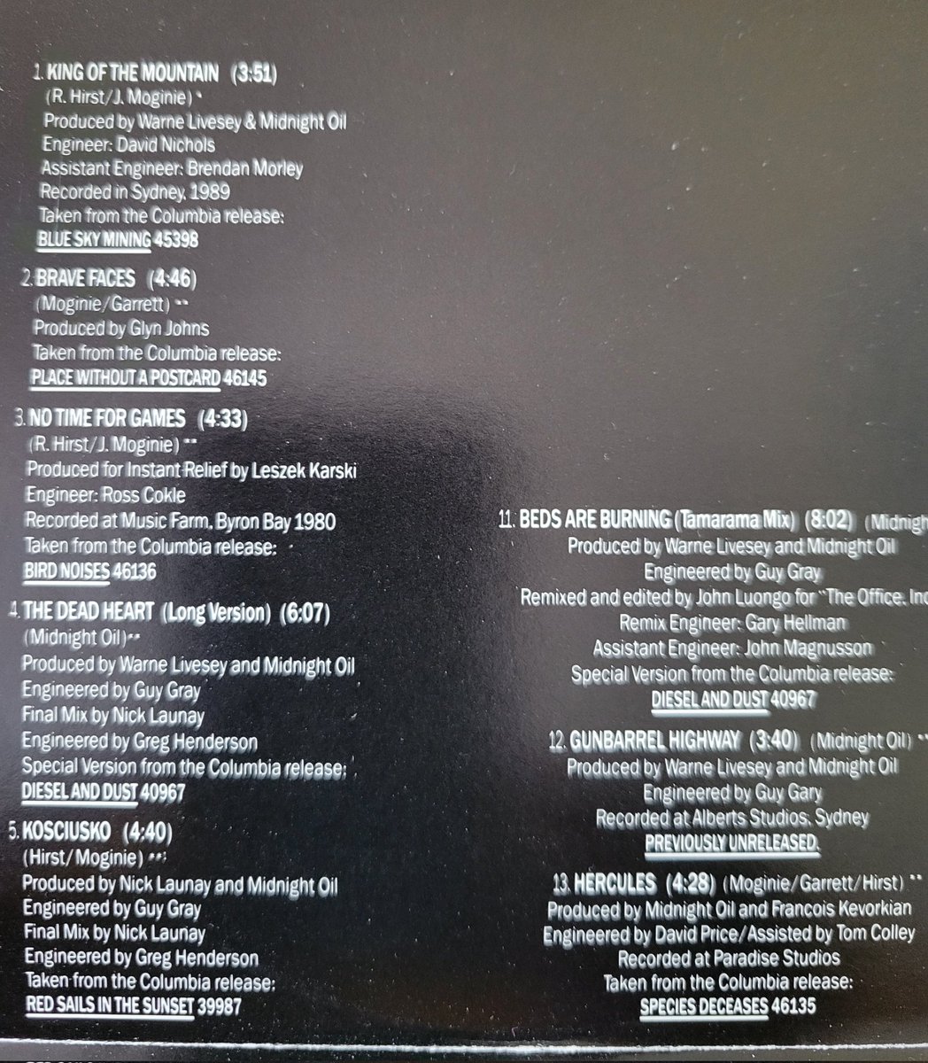OtterRockMusic's tweet photo. Joy arrived at my door step today...
#MIDNIGHTOIL - Green CD, a promotional album released in 1990 under CBS Records... 1 track from all previous studio releases, plus a couple of unreleased live songs.
#POWDERWORKERS
WHO'S GONNA SAVE ME? https://t.co/zQVRXTldHE