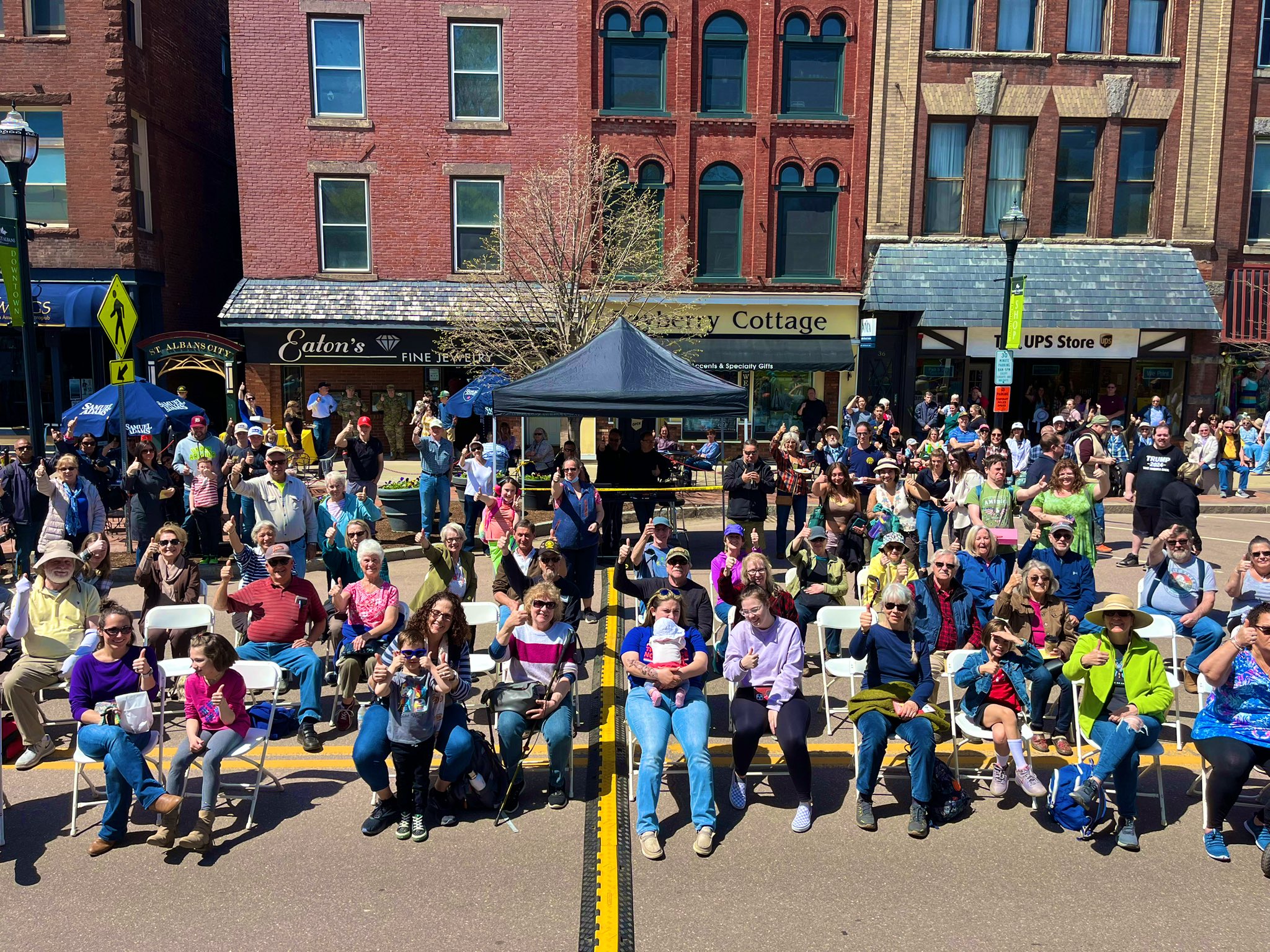 Anson Tebbetts on Twitter "Honored to help kick off the Vermont Maple 🍁 Festival in St. Albans