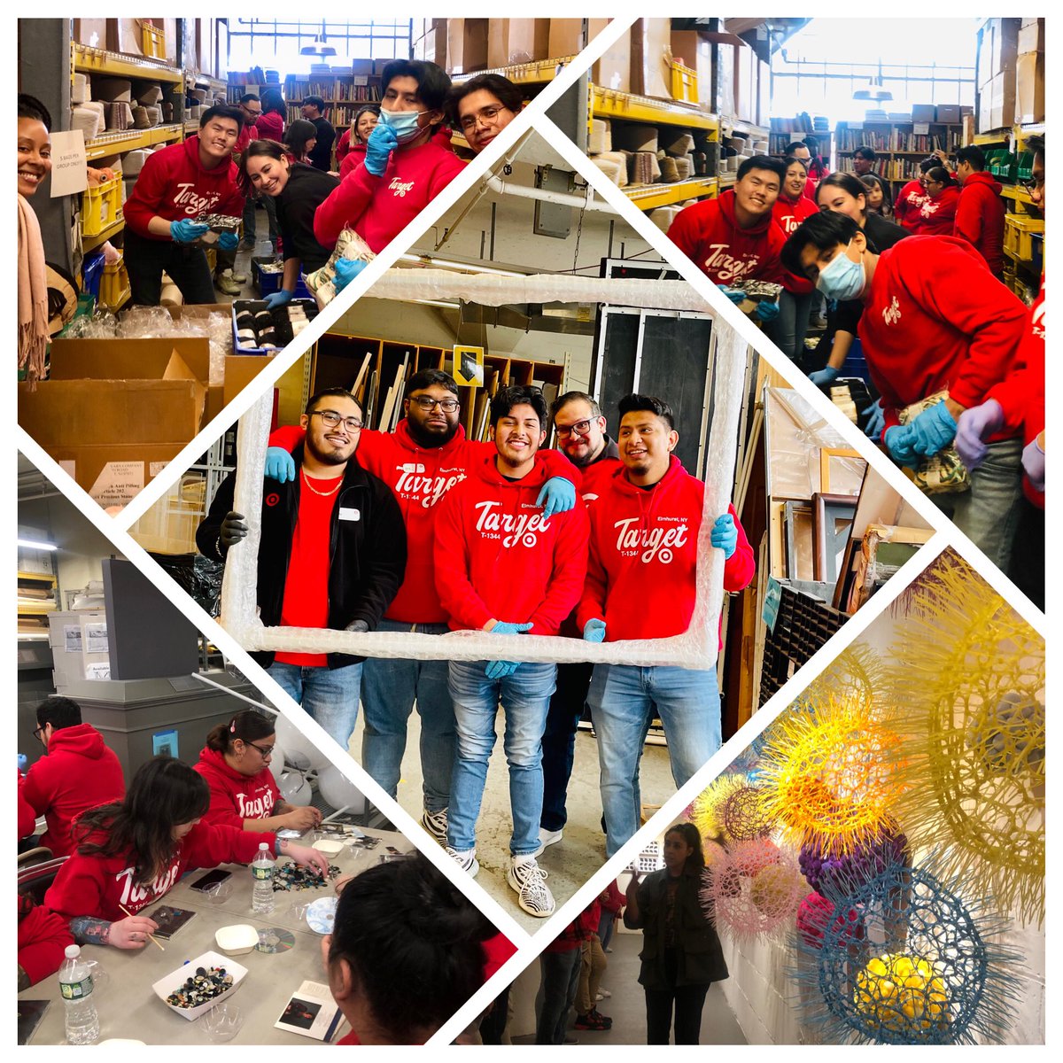 ❤️ to my 1344 Team Leaders Celebrating Target Forwards Mission &amp; Earth Month, volunteering with MFTA one of the largest reuse recycle centers in the country.  Thank You Team!