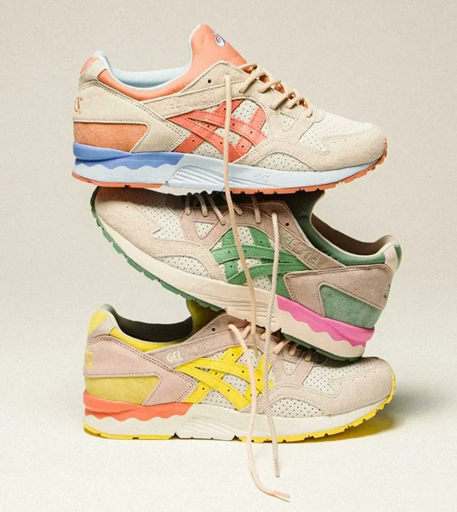 KicksFinder's tweet photo. Ad: SELECT SIZES via Asics US
Asics Gel-Lyte V "Spring in Japan" Pack
$130 + Free shipping and returns

Salmon
>> https://t.co/5ALtInx1mI

Slate Grey
>> https://t.co/PncWyX3Kdy

*Yellow OOS https://t.co/Sd2LHu306O