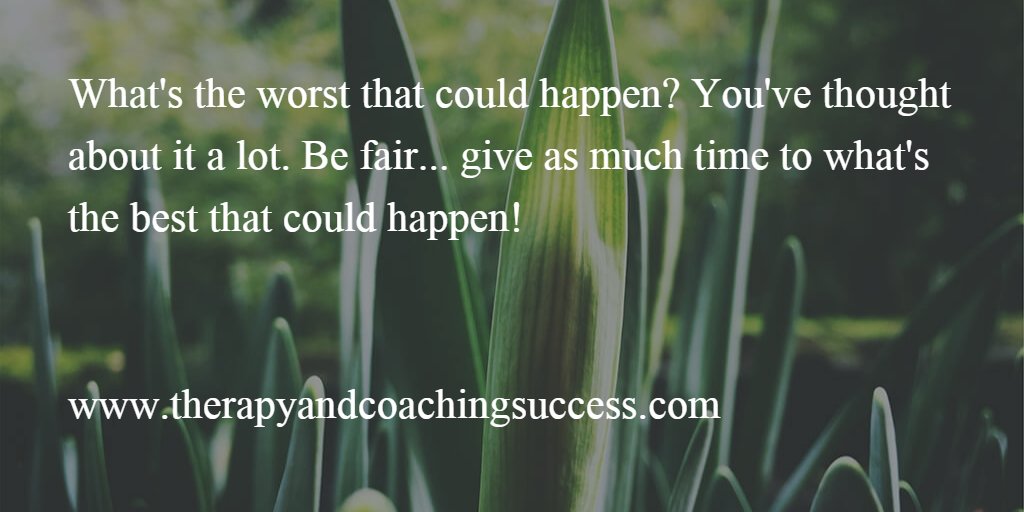 Don't let fear stop you.  Be hopeful and carry on! bit.ly/1LyJfBz