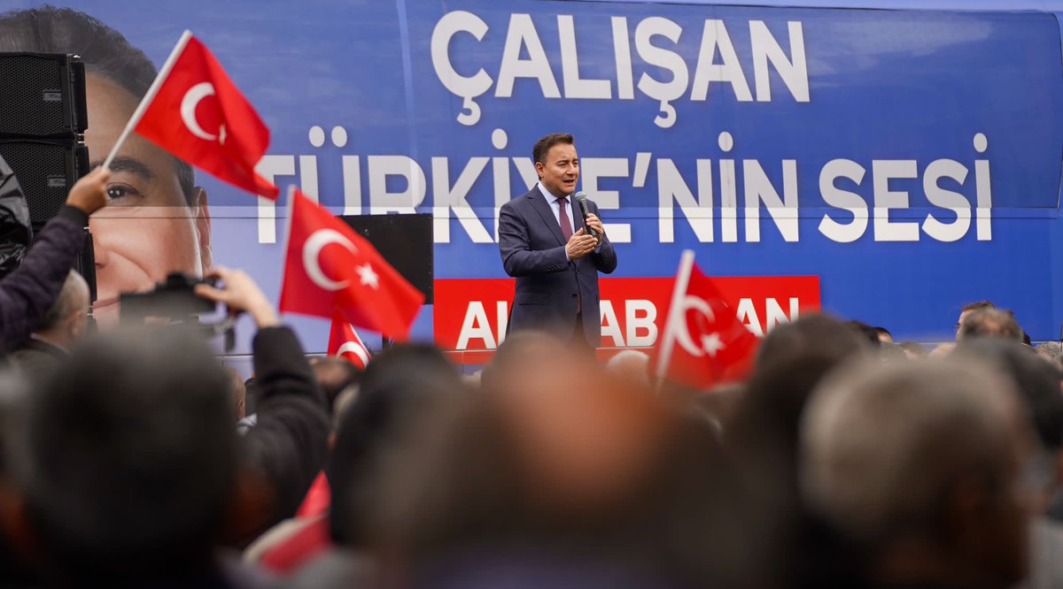 alibabacan's tweet photo. Bugün Zonguldak’ta, Devrek’te, Çaycuma’da vatandaşlarımızla buluştuk.

Emeğin şehrinde hep birlikte “Bahar gelecek” dedik.

Meydanı dolduran, bizlere eşlik eden herkese teşekkür ediyorum. https://t.co/eRhgtVtdWf