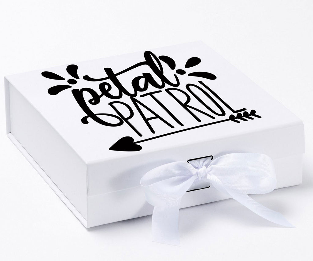 petal patrol 5#-- Flower Girl - Page Boy Boxes 15.99 proposalboxes.net/collections/we… #proposalbox #weddingboxes #giftbox #willyoubemy #bridesmaidbox #groomsmangift