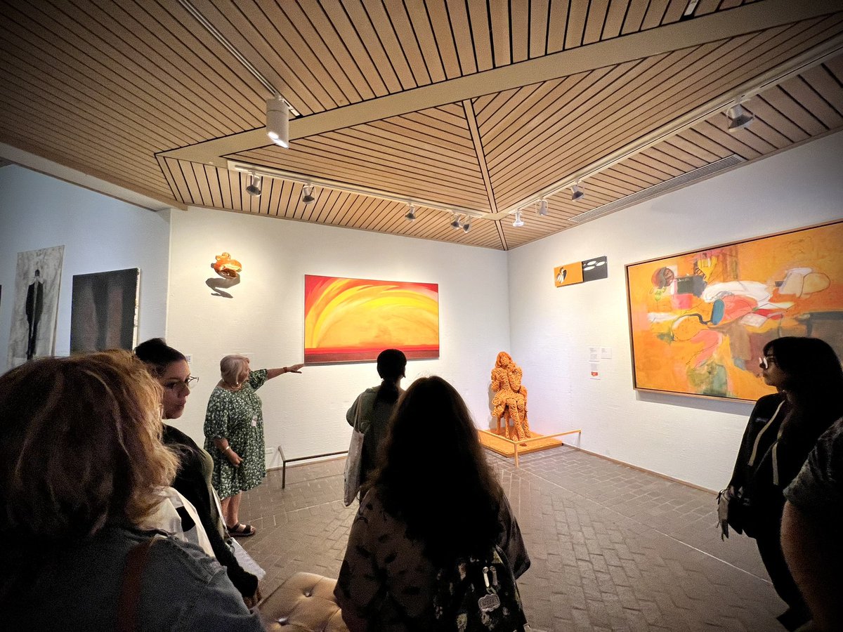 castsailmars's tweet photo. SISD Art teachers in San Antonio this morning visiting the McNay Art Museum with our State VASE Art students 😸🎨 #stateVASE2023 @Eastlake_HS @EastlakeStuCo @gbrasg @eromero915 @SISD_FineArts @MJones_ADM https://t.co/vxYjTe7bdX