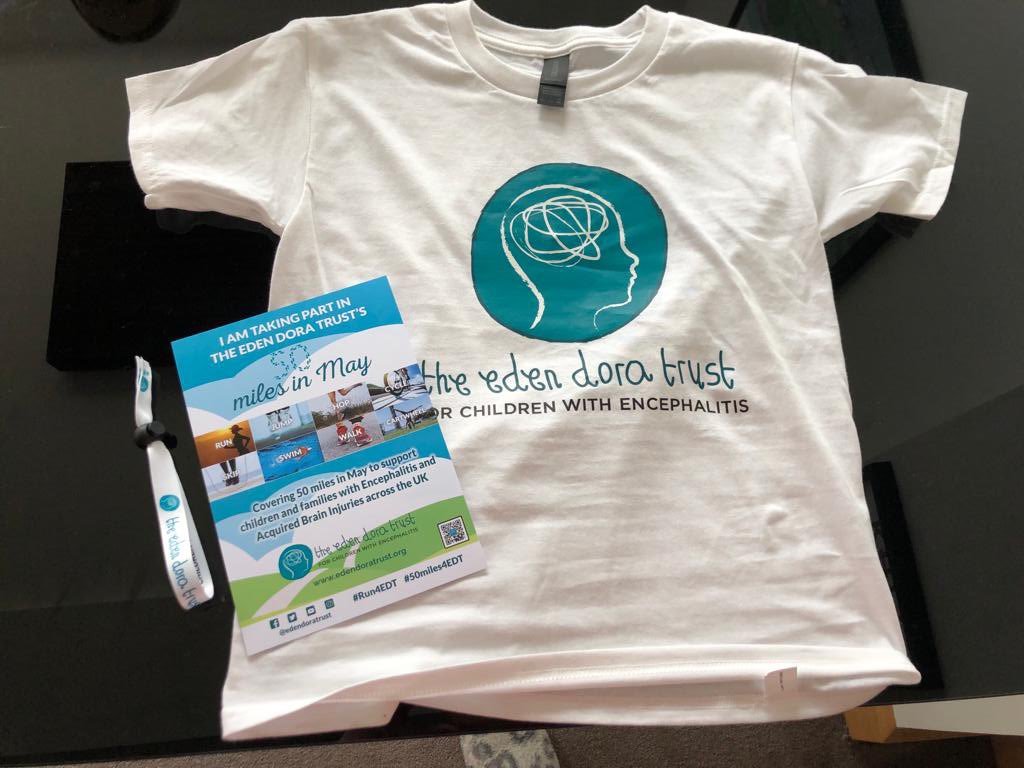 EdenDoraTrust's tweet photo. 2 of our younger participants signed up for our β50 miles in Mayβ challenge, excited theyβve received their brand new childrenβs EDT t-shirts ππ
Thank you Polly & Finn π
#50miles4edt #Encephalitis #ABI #run4edt
For more info on our new campaign β¬οΈ
https://t.co/kPuia1TK81 https://t.co/C4BBE6crE8