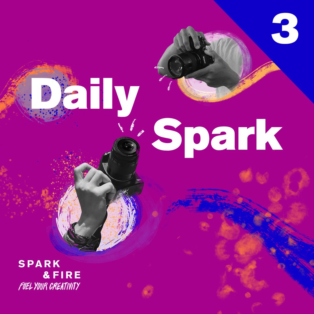 Your Daily Spark: Take a picture of your work and text it to 3 people. Don’t overthink it. 📸

Link below to download all 100 activities to spark your creativity ⬇️

sparkandfire.com/download