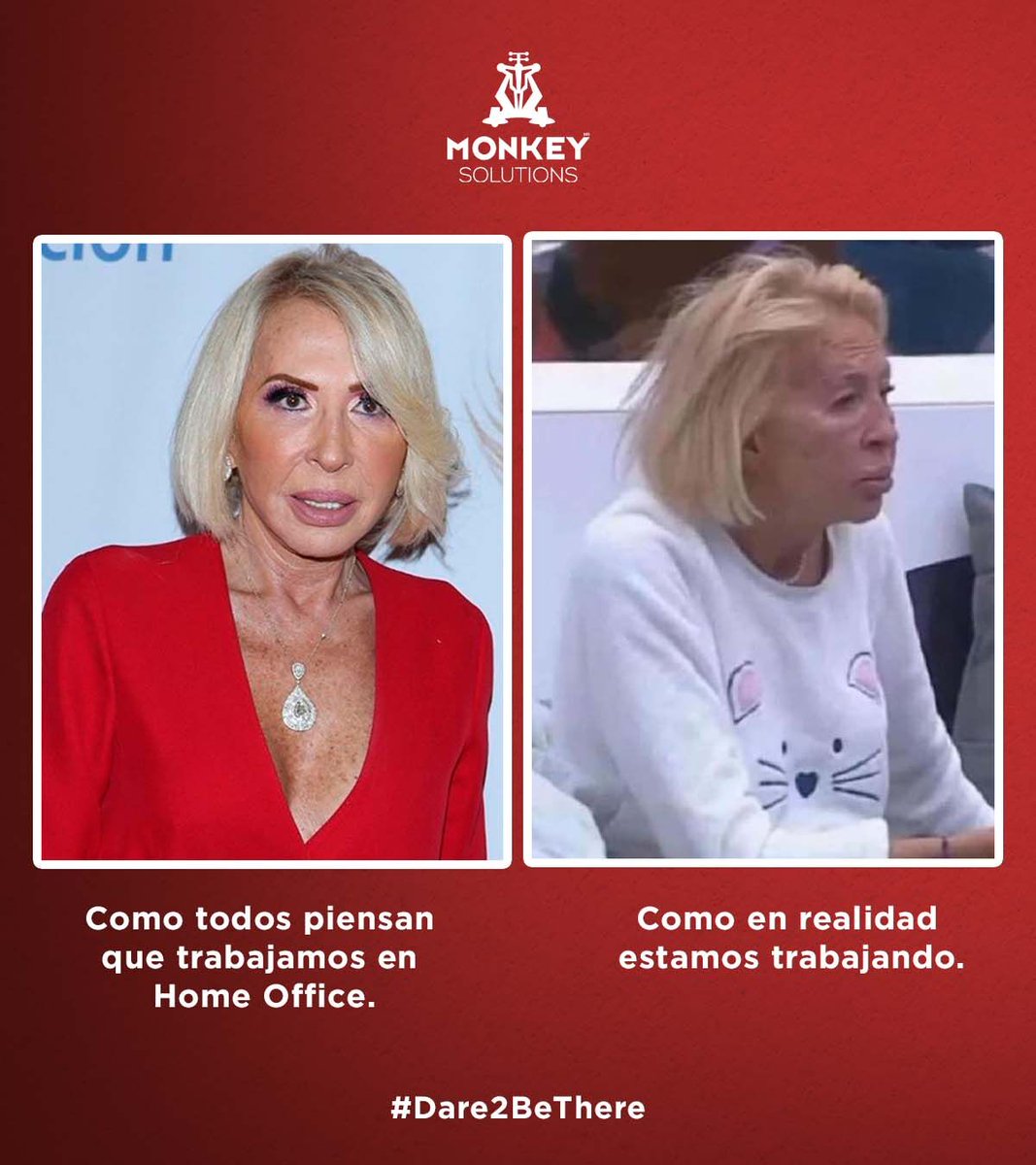MonkeySolutions's tweet photo. Trabajar en pijama es lo mejor. 😉

#memes #Laurabozo #noresponde #pijama #homeoffice #adobepremier #adobe #monkey #trabajar #godinezlife https://t.co/LNdQXEHmFF
