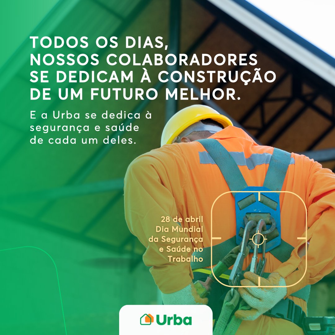 oficial_urba's tweet photo. A segurança e saúde dos nossos colaboradores são valores inegociáveis. Por isso, investimos em ações para garantir o bem-estar de cada um deles. 

Assim, cuidamos de cada detalhe para construir um ambiente de trabalho seguro que possibilite a construção do futuro que almejamos. https://t.co/5xq1LQuBl1