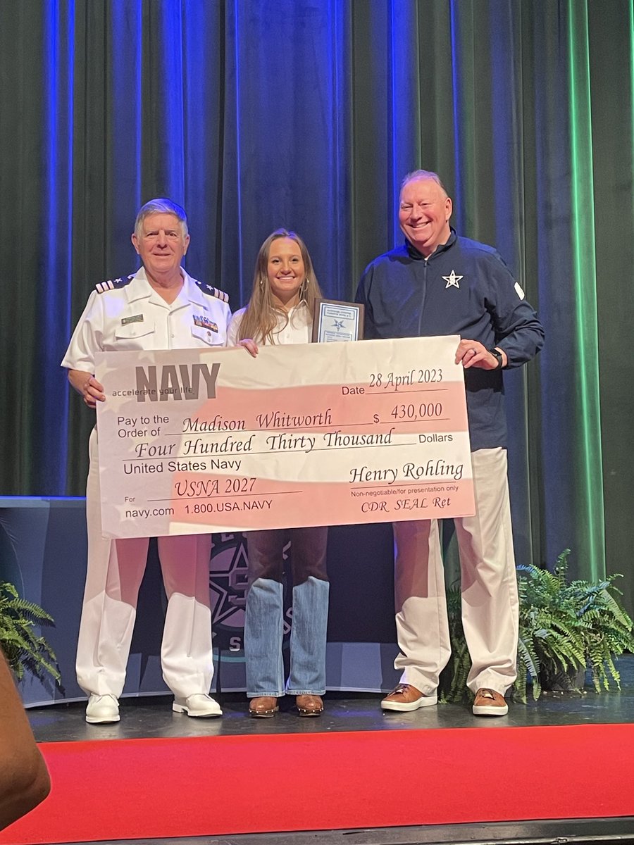 Congratulations to Madison on her appointment to USNA. I know you will make us all proud. ⁦<a href="/MadisonWhit47/">Madison Whitworth</a>⁩ ⁦<a href="/NavalAcademy/">U.S. Naval Academy</a>⁩ ⁦<a href="/NavyWSoccer/">Navy Women's Soccer</a>⁩