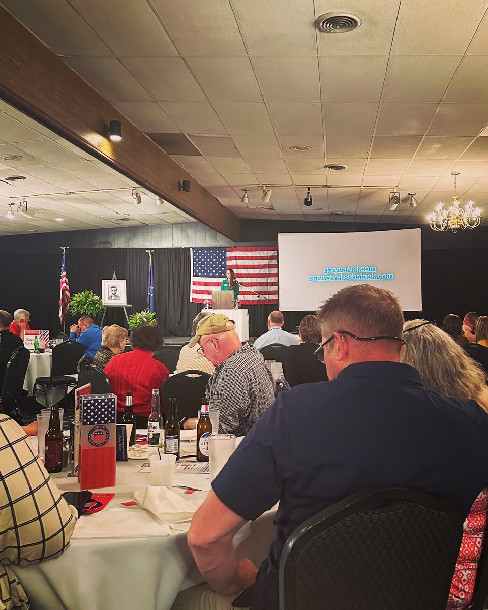 AngelPurlee's tweet image. Thank you to Jackson County Republican party for allowing me to speak at your Jackson County Lincoln Day dinner last night! #WeareAFP #AFPIN