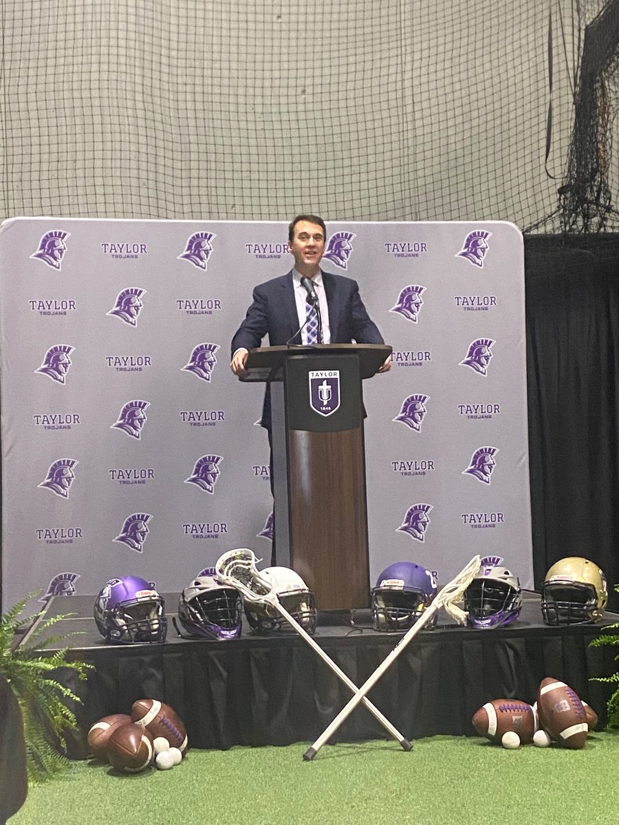 DMichaelLindsay's tweet photo. Today, we kicked off the renovation of our new Athletic Fieldhouse! When complete, the new complex will house both our football and lacrosse teams and complement our state-of-the-art weight room. https://t.co/RfOqge8DNd