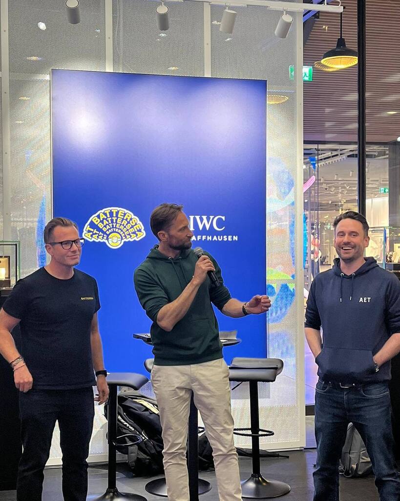 barkandjack's tweet photo. Did you manage to catch us at our live event with @iwcwatches yesterday?

Thanks so much to everyone who stopped by for a chat and to listen to 3 old chaps talking shop. 

Would you like to see more live events and meet-ups?

#iwc #abouteffingtime #aet #… https://t.co/x87h39aTh1 https://t.co/ynMVwChtBS