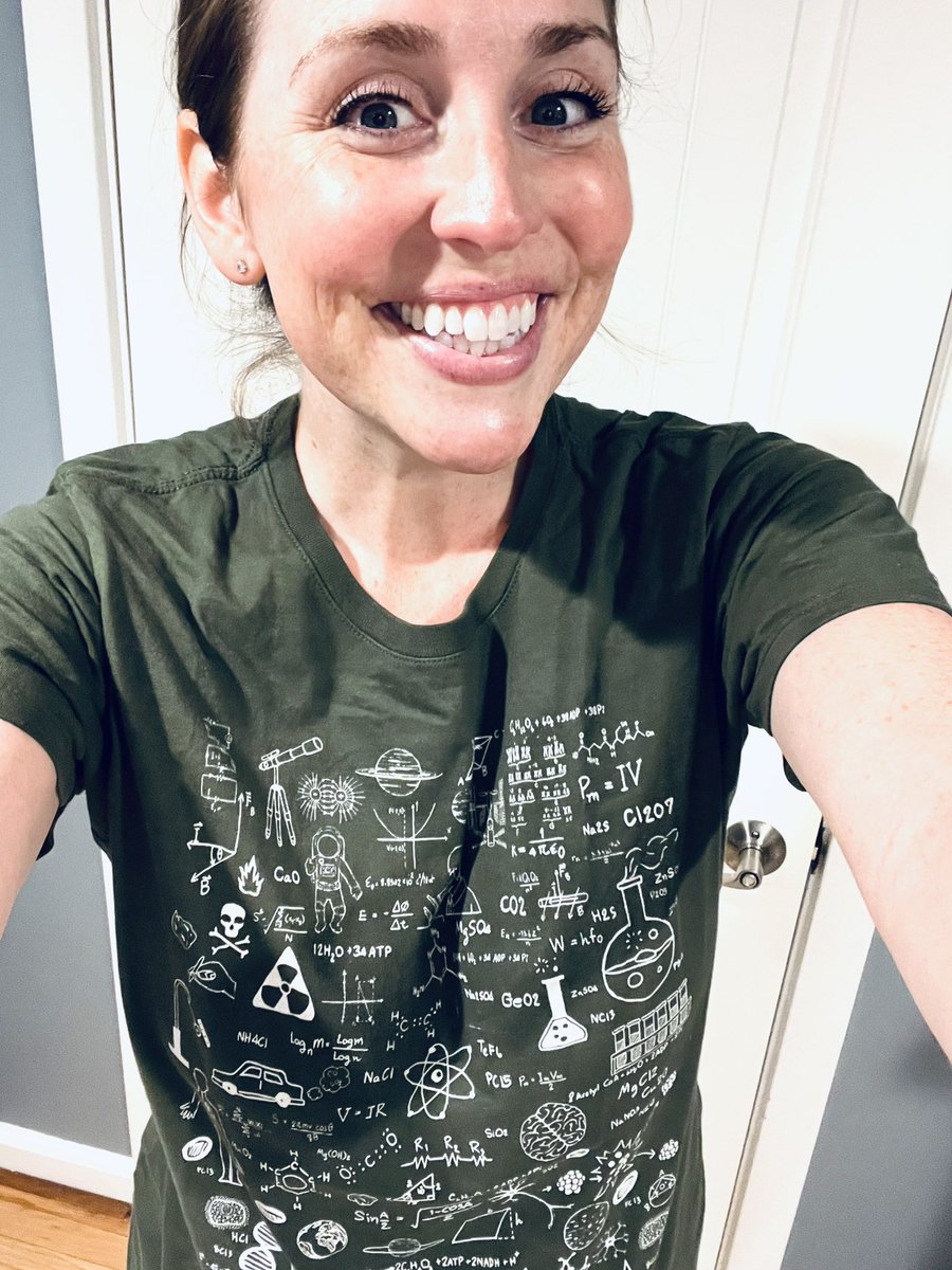 Sometimes your #nerdytshirtfriday is a smorgasbord of science!! 🧬🔬🦠🧪🧫☢️❤️