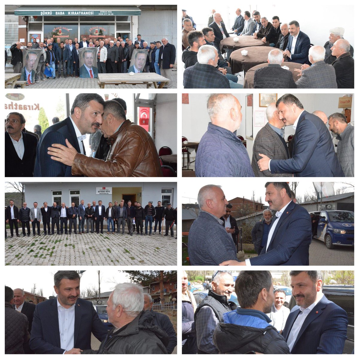 celalettin_kose's tweet photo. 📌Şiran İlçemizin,

📍Yeşilbük Beldesi ile Bahçeli, Çanakçı, Beydere, Konaklı, Aksaray ve Sarıca Köylerimizde hemşehrilerimizi ziyaret edip muhabbetle kucaklaştık. 
📍Sarıca Köyü sakinlerinden vefat eden Hüsnü MALLI ve Hemide MALLI’nın yakınlarına taziye dileklerimizi ilettik.. https://t.co/2neB9KDSf7