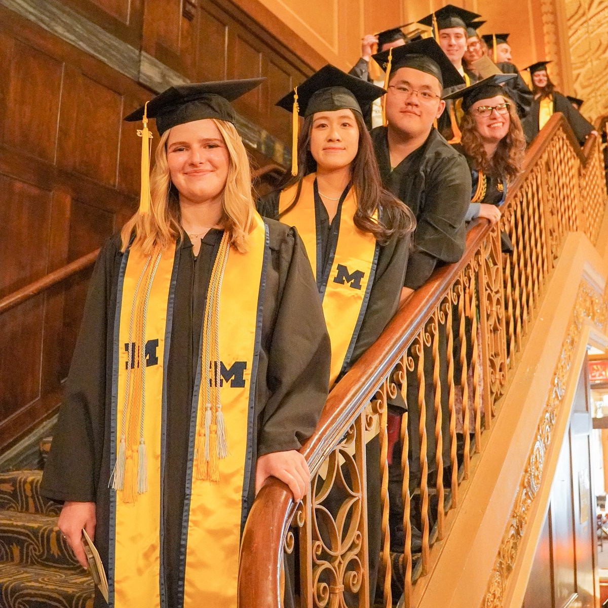 MichiganChem's tweet photo. Yesterday's Commencement Ceremony at the Michigan Theatre celebrated the hard work and great accomplishments of our graduates.

Congratulations Class of 2023, we wish you all the best in your future endeavors, &amp; as always, GO BLUE!

#MichiganChem #GoBlue #ClassOf2023 #Graduation https://t.co/sGu5obBARc