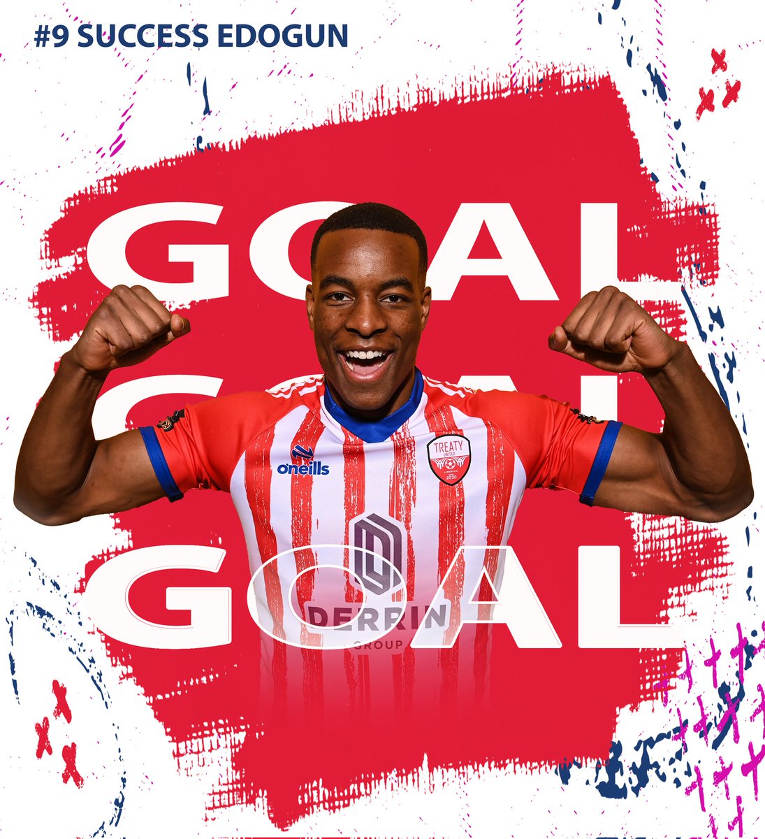 TreatyUnitedFC's tweet photo. 38' | Success Edogun buries a cross from Dean George!

Treaty United 3-0 Kerry FC https://t.co/xr3qJiVeiF