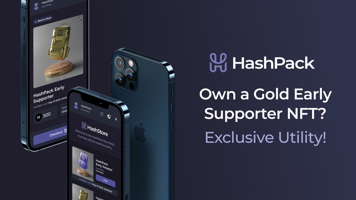 Our Gold Early Supporter NFTs aren't just for show – they're your ticket to a thrilling journey ahead! 🚀

These unique NFTs pack a hidden utility for our future launches… 👀

Get yours before they're gone. Availability ends May 1st at 00:00 UTC.