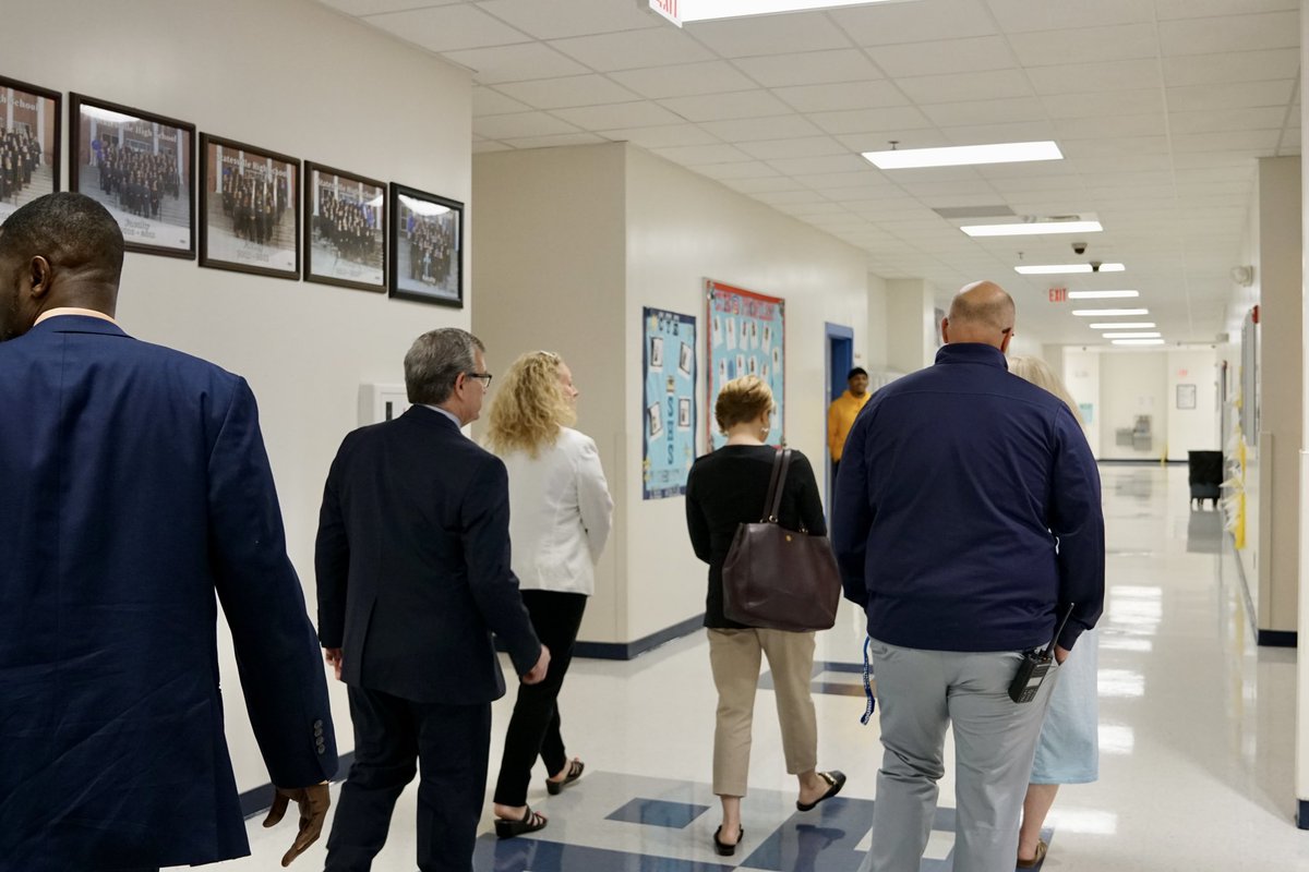 Thank you to <a href="/isschools/">Iredell-Statesville Schools</a> for welcoming me today! It was an amazing visit where I saw passionate teachers and engaged students applying core classes to hands-on career exploration to prepare for life after high school. #nced
