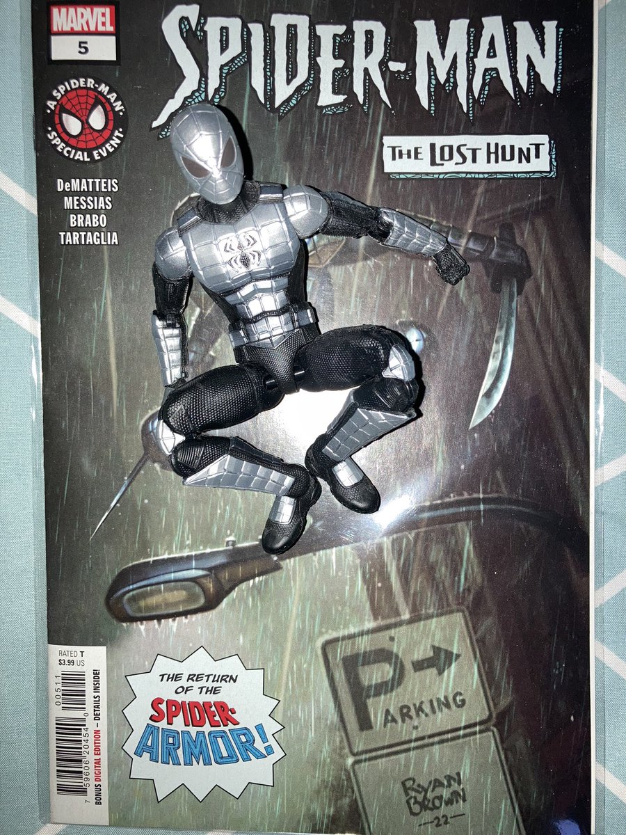 Iamzodkneel's tweet photo. #ComicsReadToday : 

Spider-Man - The Lost Hunt #5  … https://t.co/Y4clcXvgbr