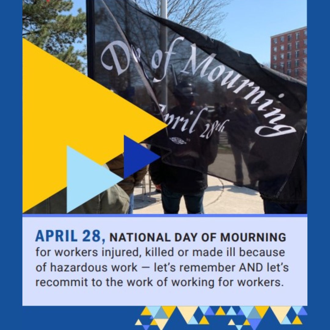 kitchencoopKW's tweet photo. UnitedWayWRC: Today, we observe the National Day of Mourning as United Way, to honor the lives of those who have been injured, killed or made ill due to hazardous work. Let us take a moment to reflect on workplace tragedies &amp; the impact they have on our … https://t.co/SobGTLiKqM