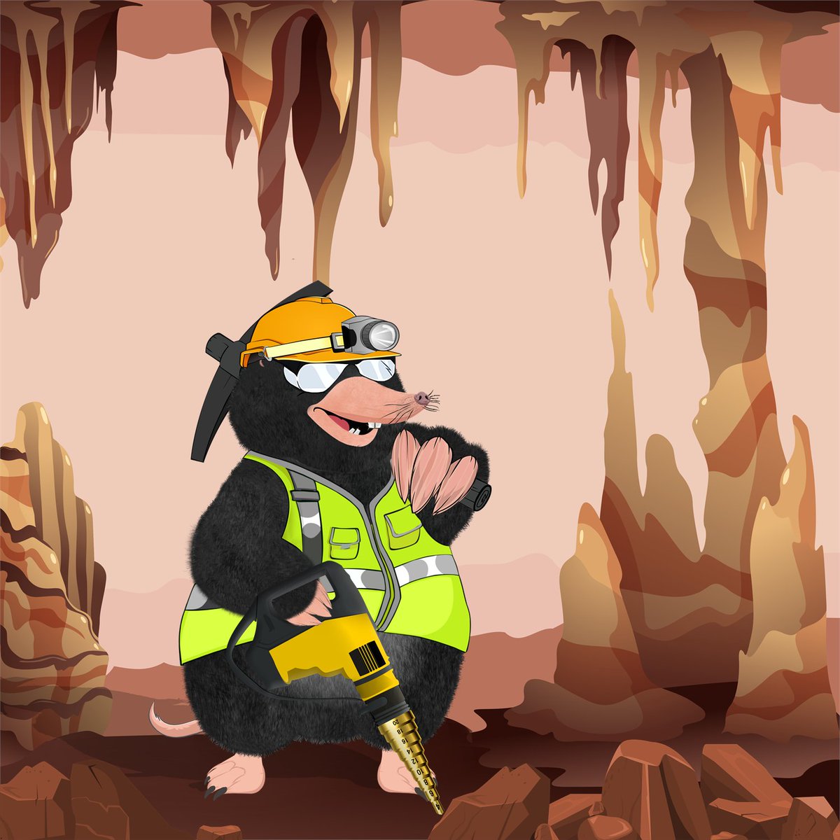 🐿️🐿️🐿️🐿️🐿️

MINT BEGINS IN 1 HOUR 

Supply: 3,000

Price: WL - .0085 ETH, Public - .0095 ETH

Utility: The Mighty Moles literally mine Ethereum for their owners. Holders get royalties distribution, secondary sale incentives, &amp; more!

WEBSITE: mightymoles.co

GOOD LUCK 🫡