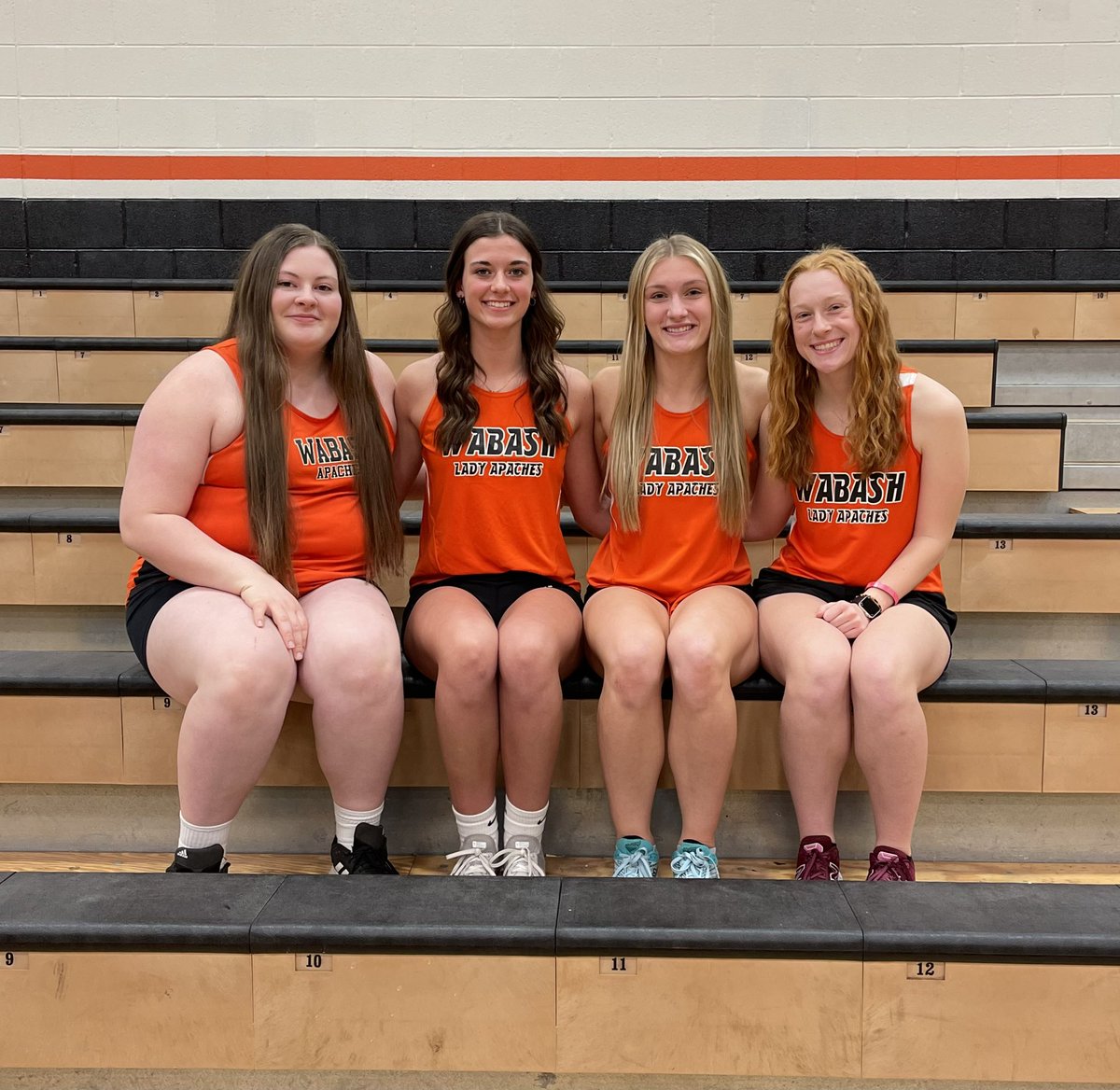 It’s SENIOR NIGHT!! Come on out to the track to watch these seniors compete with their teammates! We are proud of these four and can’t thank them enough for their dedication to this program. Love you ladies!! 🧡🖤