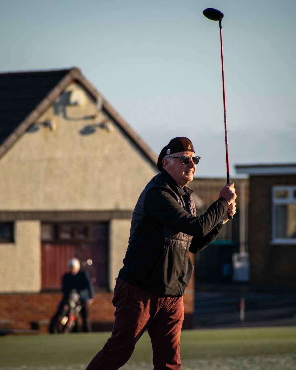 The first tee: There's no place quite like it on the course. A unique feeling of possibilities, nerves, or in this case... the biting cold of an early start!