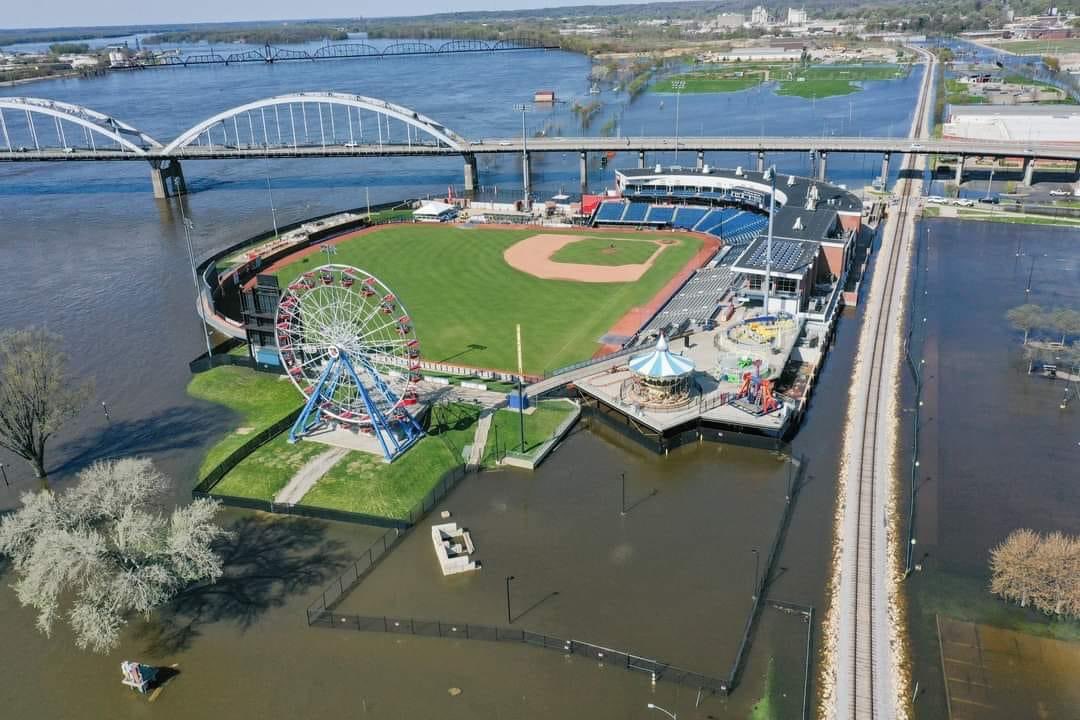 Jomboy Media on Twitter "Modern Woodman Ballpark in Davenport, Iowa is