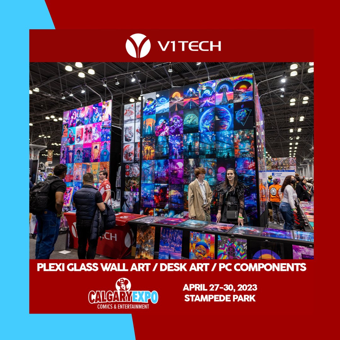 Calgaryexpo's tweet photo. From the inventors of RGB backlight-able Plexi Glass Wall Art, @v1tech is combining art & technology 2 take gaming setups 2 the next level! We can't wait to welcome @v1tech back to #CALGARYEXPO! https://t.co/AHiLkxJ6J4
#v1tech #wallart #wallartdecor #pcgaming #pcsetup #rgb https://t.co/PVXeEPGqiG