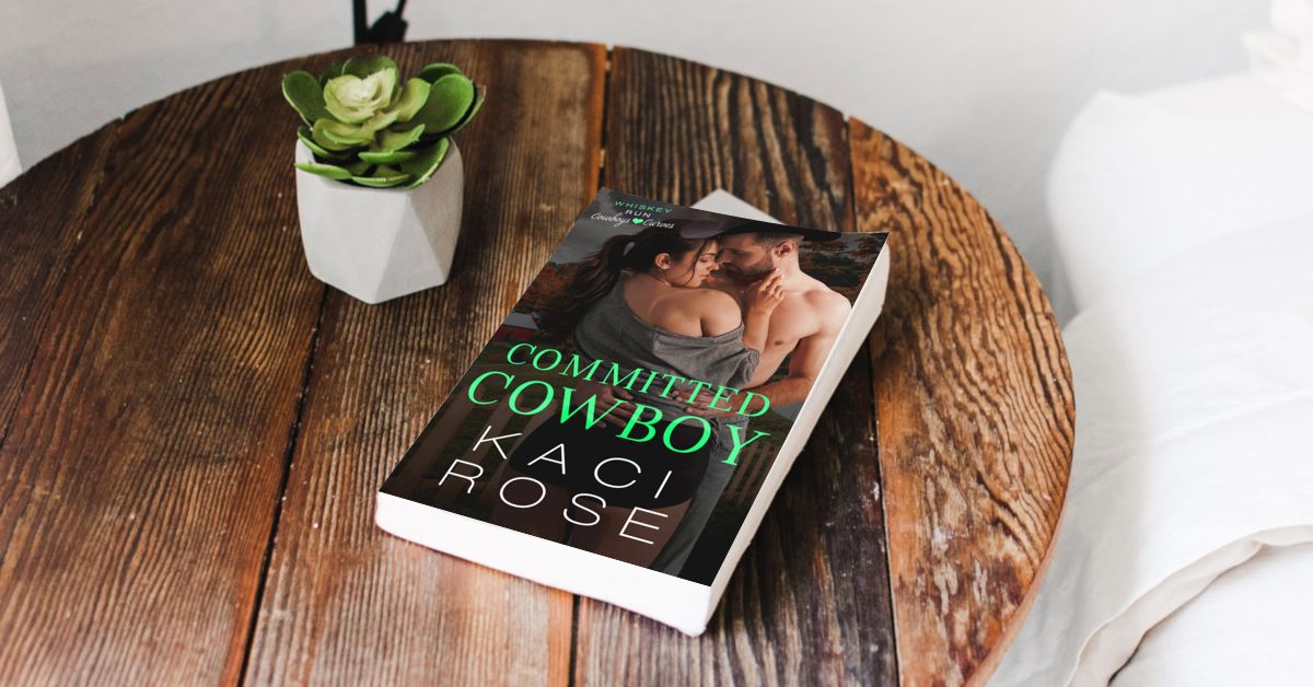 Kaitlyn is there with some skinny guy who couldn't fill out a pair of Wrangler’s if his life depended on it. What does she see in him?

Read Now: kacirose.com/Com-Cowboy

#FriendsToLovers #CowboyRomance #WesternRomance #SmallTownRomance #IReadRomance