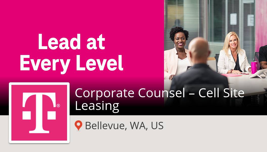 New #job opening at T-Mobile Careers in #Bellevue! Corporate Counsel – Cell Site Leasing app.work4labs.com/w4d/job-redire… #BeMagenta