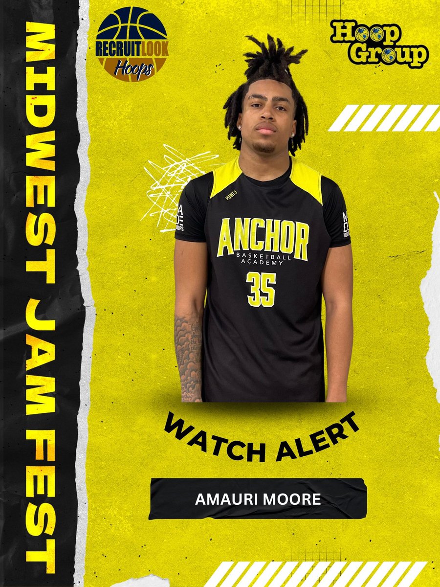 🚨Watch Alert 🚨 

24, 17U, Amauri Moore, 6'6 F, plays above the rim, uses his size and strength to get to the rim, has a solid post game, and plays through contact. Moore plays with confidence, is a high level defender and rebounder, and can guard multiple positions. 

#RLHOOPS