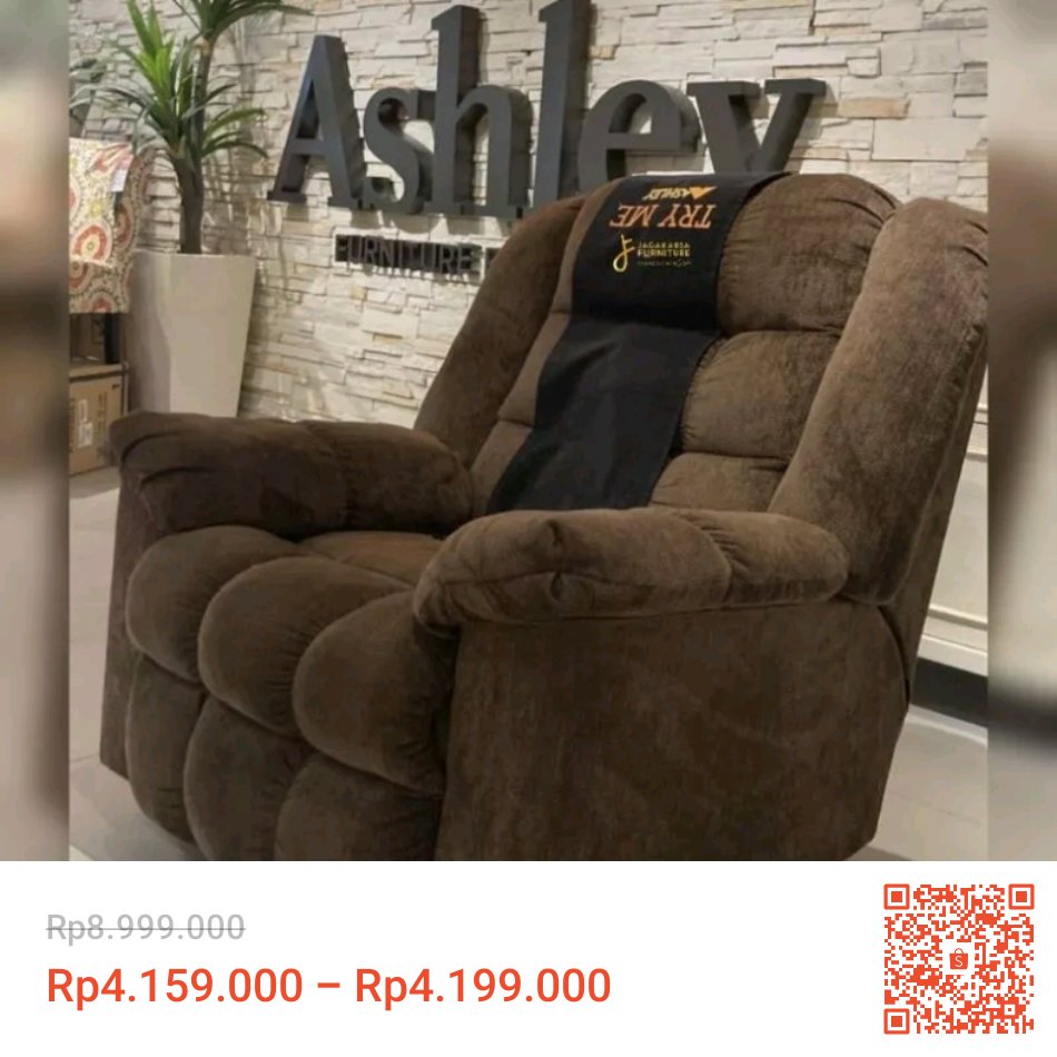 Feby_Feb_By's tweet photo. Temukan Ashley Ludden Sofa Recliner + Rocking ( Ayun ) dengan potongan 54%! Hanya Rp4.159.000 - Rp4.199.000. Dapatkan segera di Shopee! https://t.co/26OgfUhIBt #ShopeeID https://t.co/CJgpqfQmEp