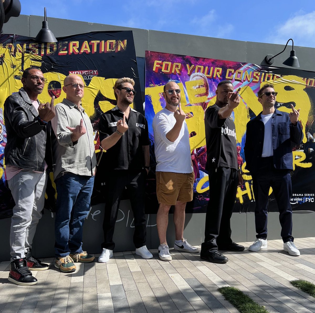 TheBoysTV's tweet photo. On our best behavior today. #ConsiderTheBoys https://t.co/KLo18loxil