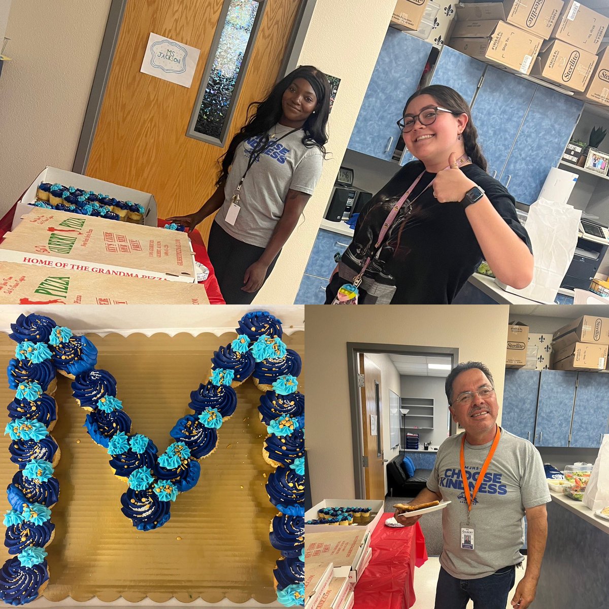 MJHSmustangsGPS's tweet image. What a great week celebrating our support staff. We couldn’t do what we do without them! #wearemesquite #connectcreatecare
