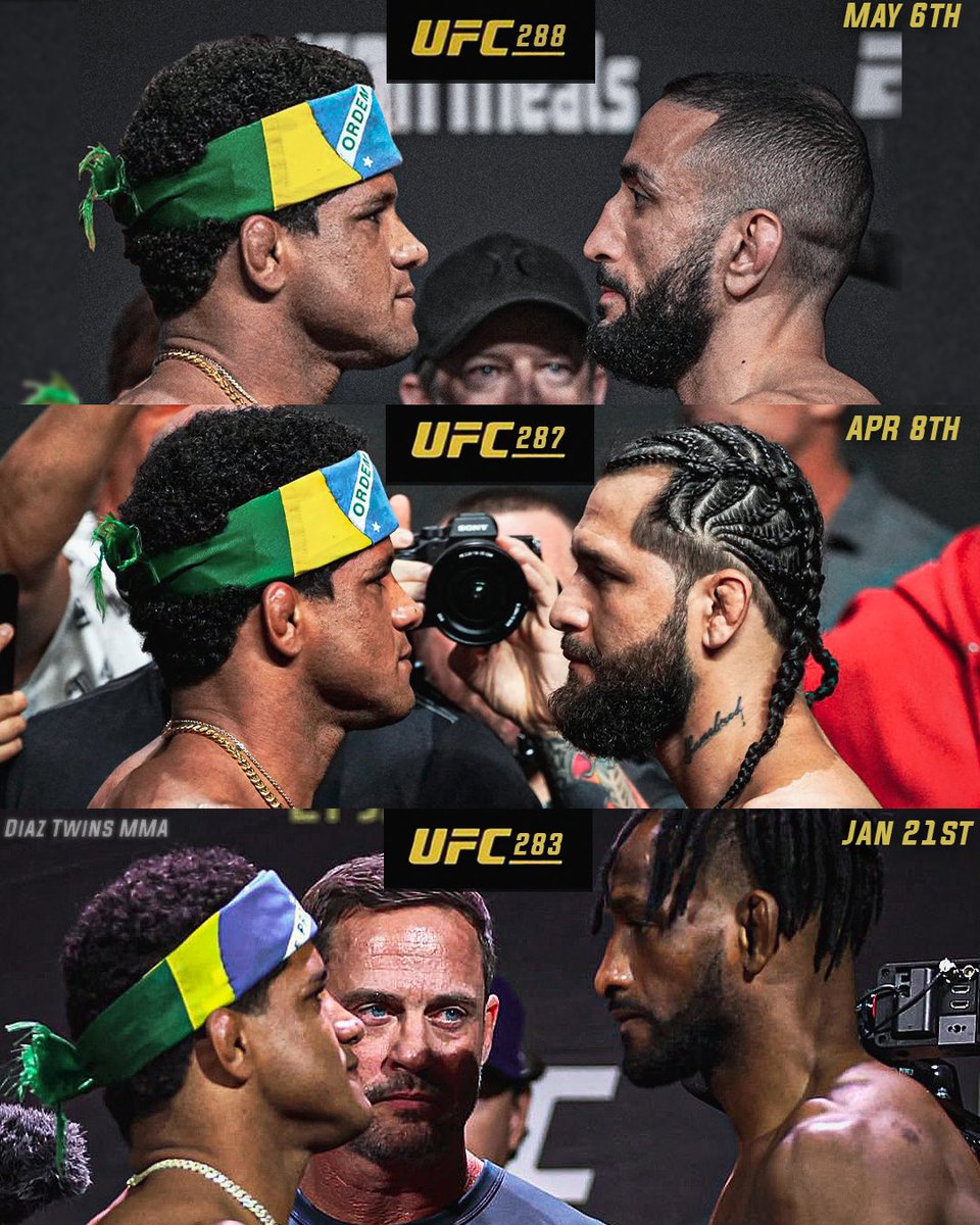 RMahgari's tweet photo. UFC 283, 287 and 288. 3 fights in 3.5 months.. 🔥🔥 @GilbertDurinho #UFC288 https://t.co/IL8Q0O9g7s