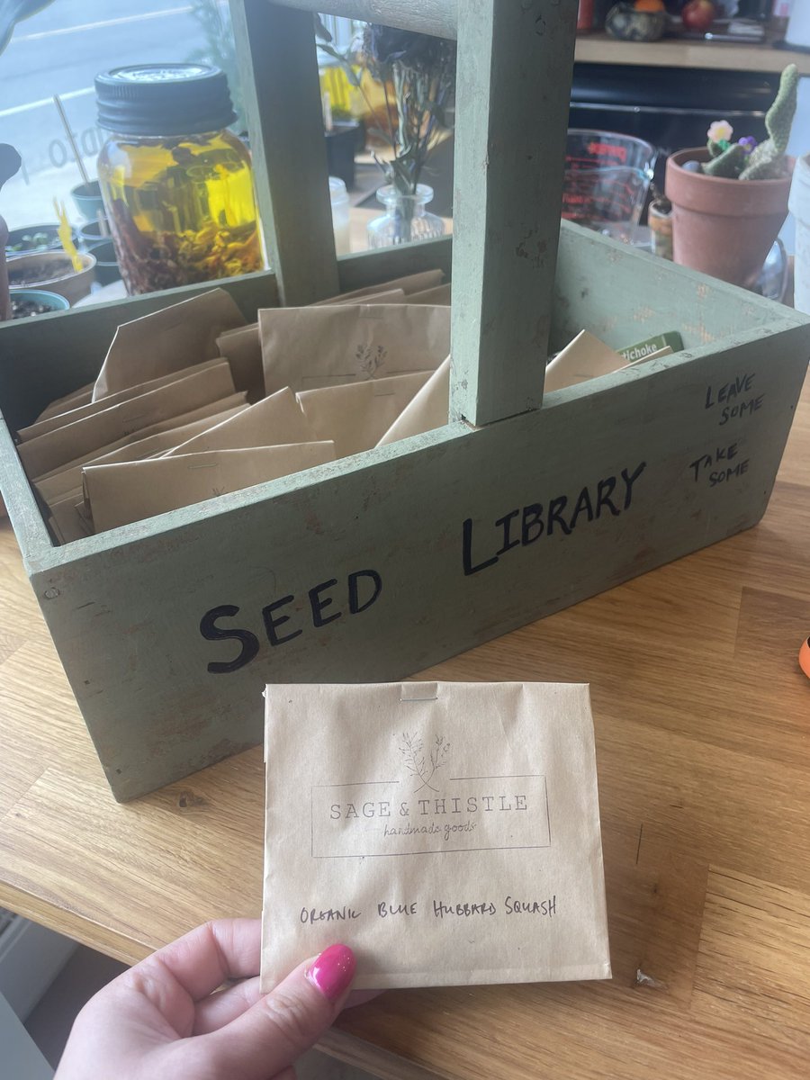 Picked up some seeds from the Sage and Thistle Seed Library in #OakwoodVillage! 

What a great idea for people to share with one another. 

And owner Mikael is an incredible wealth of gardening knowledge.

📍2 Rogers Rd